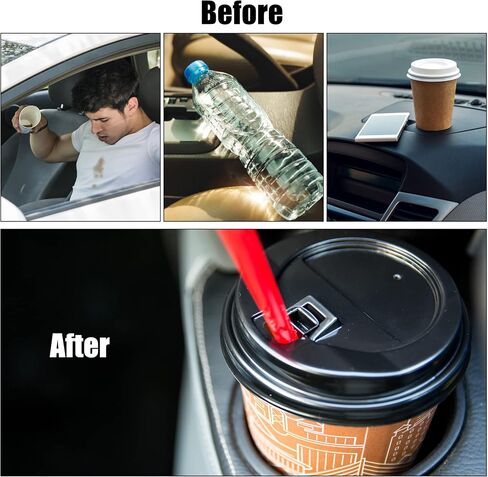 X AUTOHAUX 1 Set Car Cup Holder Divers and Passenger Side Cup Holder Storage Bracket Beige 51459173469 for BMW 323i E90 2006-2011 in Saudi Arabia