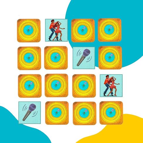 Upbounders- Musical Crossroads - Memory Matching Game for Toddlers - 24 Playing Card Pairs - Sweet Music Game Kids - Piano Singing - Ages 3+ in Saudi Arabia