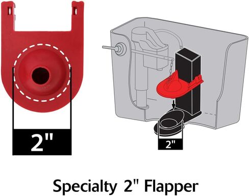 Lavelle Ind. Inc. Toilet Tank Flush Ball Rialto 2010BP in Saudi Arabia