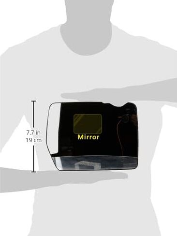 Fit System 33194 Driver Side Heated Mirror Glass w/Backing Plate, Ford F150, Lincoln Mark LT, 6 13/16" x 9 1/8" x 10 1/2" (w/o Blind Spot) in Saudi Arabia