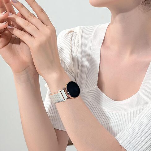 6 قطع من أحزمة الساعات المصنوعة من النايلون المطاطي المتوافقة مع أحزمة ساعة Samsung Galaxy Active 2/ساعة Galaxy Watch 4 مقاس 40 مم 44 مم/ساعة Galaxy Watch 5 حزام/ساعة 5 Pro/Galaxy Watch 3 41 مم/Active 40 مم، 20 مم حزام حلقة مطاطي للرجال والنساء in Kuwait