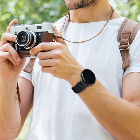 6 قطع من أحزمة الساعات المصنوعة من النايلون المطاطي المتوافقة مع أحزمة ساعة Samsung Galaxy Active 2/ساعة Galaxy Watch 4 مقاس 40 مم 44 مم/ساعة Galaxy Watch 5 حزام/ساعة 5 Pro/Galaxy Watch 3 41 مم/Active 40 مم، 20 مم حزام حلقة مطاطي للرجال والنساء in Kuwait