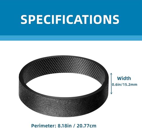 أحزمة بديلة للمكنسة الكهربائية كيربي سنتريا، أفالير 2، جي 3، جي 4، جي 5، جي 6، جي 7 وألتميت جي، قطعة بديلة 301291، عبوة من 3 قطع in Kuwait