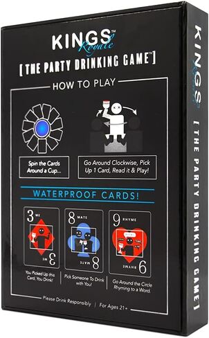 The Party Card Game - A Fun Card Game for Any College Party, Birthday Parties, Friends Game Night with Waterproof Playing Cards in Saudi Arabia