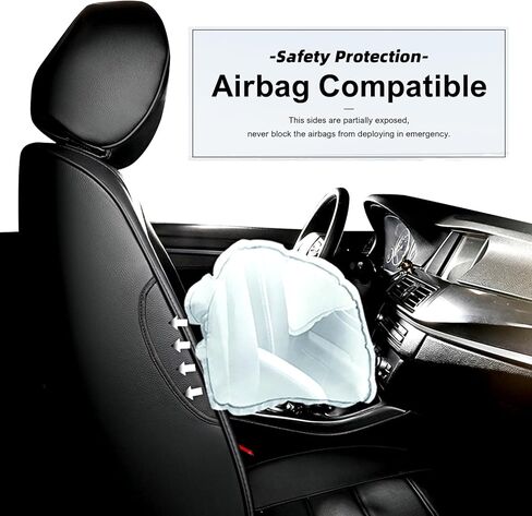 أغطية مقاعد AOMSAZTO مناسبة حسب الطلب لعام 2023 2024 Honda Accord من الجلد الصناعي مجموعة كاملة متوافقة مع وسادة هوائية مضادة للماء وواقي مقعد خلفي مقسم باللون الأسود (EX، EX-L Hybrid، Sport Hybrid، Touring Hybrid) in Saudi Arabia