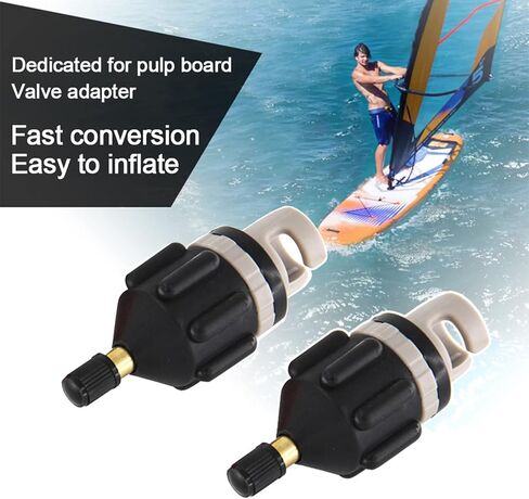 SUP مجداف مجلس فوهة الهواء قارب كاياك صمام الهواء، محول مضخة الهواء، مناسبة لألواح التجديف الوقوف، قوارب التجديف القابلة للنفخ، قوارب الكاياك، محول الضخ التقليدي in Kuwait
