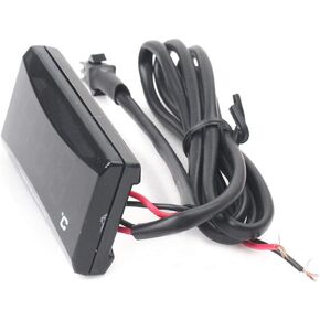 CNFANG4 دراجة نارية رقمية درجة حرارة الماء مقياس درجة حرارة مقياس الرطوبة مقياس درجة حرارة الرطوبة لمعظم الدراجات النارية 12 فولت ، الأزرق in Kuwait