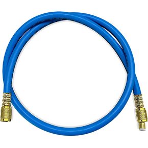 خرطوم شحن المبرد ، 1/4 SAE خيط 2.95 قدم طول 600psi أنبوب HVAC خرطوم فراغ ، R134A R410A R22 أنبوب الشحن للسيارة مكيف الهواء المنزلي صيانة تبريد (أصفر) in Kuwait