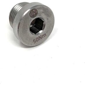 Billet Stainless Steel Magnetic Engine Oil Drain Plug compatible with Porsche Boxster, Cayman, 911, Panamera, & Cayenne Models - 106-07 in Saudi Arabia