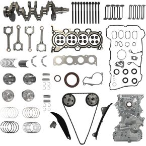 G4NA 2.0L Engine Rebuild Overhaul Kit Crankshaft Timing Chain Kit Piston Kit Connecting Rod Main & Rod Bearings Fits For Hyundai Creta/Elantra/i40 Kia Carens/K3/KX3 2.0L 2011–2022 in Kuwait