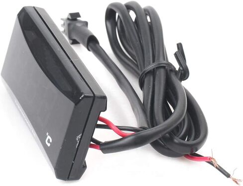 CNFANG4 دراجة نارية رقمية درجة حرارة الماء مقياس درجة حرارة مقياس الرطوبة مقياس درجة حرارة الرطوبة لمعظم الدراجات النارية 12 فولت ، الأزرق in Kuwait