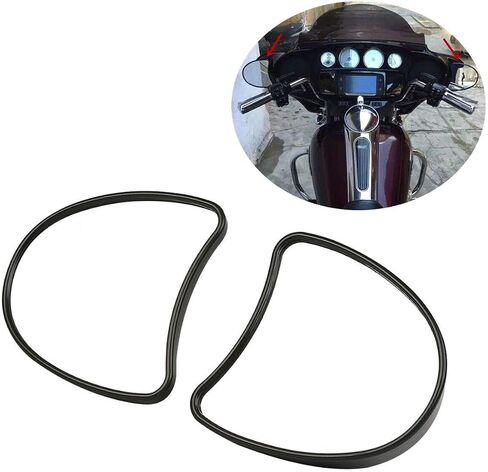مرايا TCT-MT 10 مم جبل جبل الرؤية الخلفية تناسب المرآة لعام 1996-2013 Harley Electra Glide ، Glide Trike Models Flhx Ultra Classic Flhtcu flht flhtc flht Black 2012 in Saudi Arabia