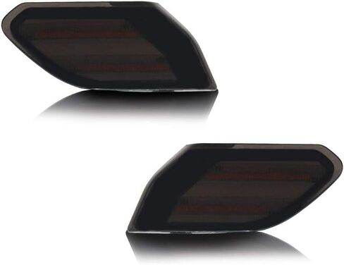 لعام 2018 2019 2020 2021 2022 2023 Jeep Wrangler JL & Gladiator JT Front Pumper Marker Lights Amber Lens Amber LED 68302120ab 68302119ab ، CH2551137 CH2550137 in Saudi Arabia