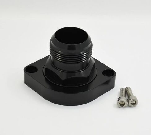 Billet Swivel Thermostat Housings Water NecK 20AN LS Engine Black in Kuwait