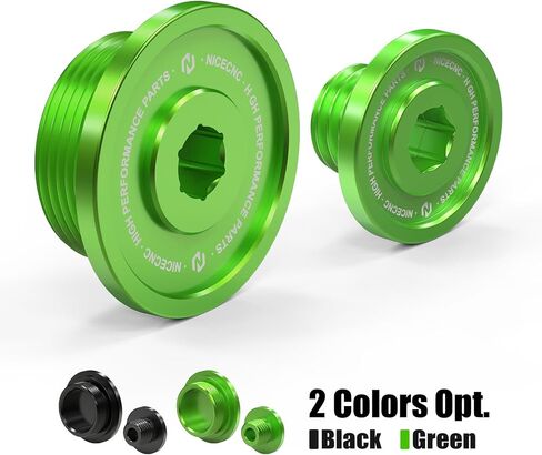 غطاء محرك المسمار غلاف محرك متوافق مع Kawasaki KLR650 1987-2024 ، غطاء محرك الألومنيوم ، الأنود ، CNC ، الأسود in Saudi Arabia