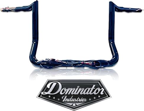 2024-2025 Harley Street Glide100 ٪ Indies-in Ready Dominator Industries 14 "Meathook Ape Handlebars. in Saudi Arabia