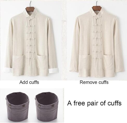 Cotton Linen Tai Chi Uniform Shirt Pants - Qi Gong Martial Arts Kung Fu Clothing in Saudi Arabia