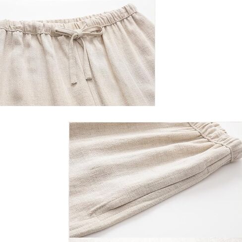 Cotton Linen Tai Chi Uniform Shirt Pants - Qi Gong Martial Arts Kung Fu Clothing in Saudi Arabia