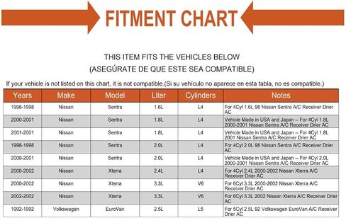 Replacement AC A/C Receiver Drier for VW Nissan Maxima Altima Pathfinder I30 in Saudi Arabia