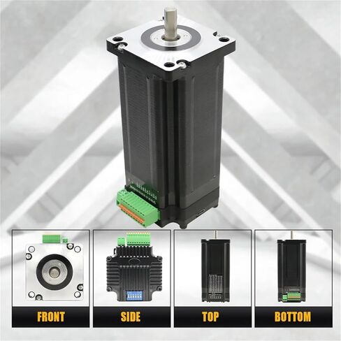 1pc Nema24 60 Closed Loop Integrated Motor 1.8N 2.6N 3.5n 4.5n Diameter 8mm IG Hybrid Integrated Servo Motor(IG60-112P 4.5Nm) in Saudi Arabia
