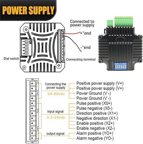 1pc Nema24 60 Closed Loop Integrated Motor 1.8N 2.6N 3.5n 4.5n Diameter 8mm IG Hybrid Integrated Servo Motor(IG60-112P 4.5Nm) in Saudi Arabia