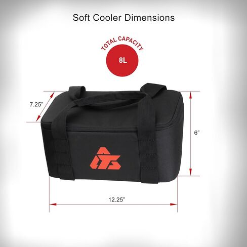 Tusk Trail-Runner Soft Cooler 8L - Holds 8 12oz Cans and Ice in Saudi Arabia
