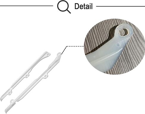 Swing Arm Chain Sliders العلوي 44710191A و Sliders السفلى 44710201A متوافق مع DUC ، ATI 748/916/996/998 in Saudi Arabia
