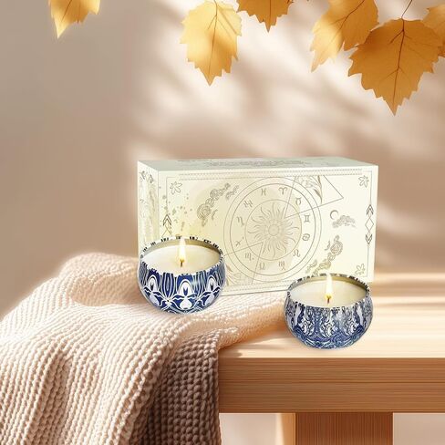 3 Wick Citronella Candles Outdoor,Natural Soy Wax Candles,4 x 12 oz,Scented Candles Outdoor & Indoor,for Yoga, Bath, Dating, Balcony, Garden in Saudi Arabia