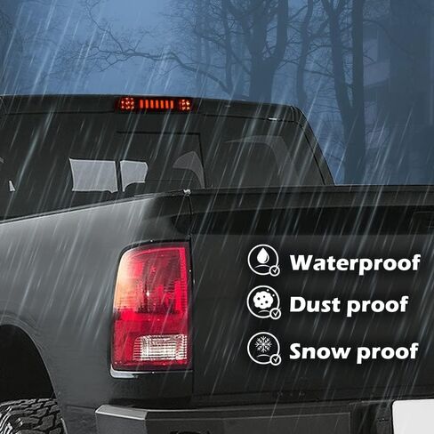 LED PIT66 LED 3RD BRAKE LIGHT ، متوافق مع 93-11 FORD RANGER/FIT 99-16 FORD F250 SD F350 SD F450 SD F550 SD Third Brake Stop Lamp Horp in Kuwait
