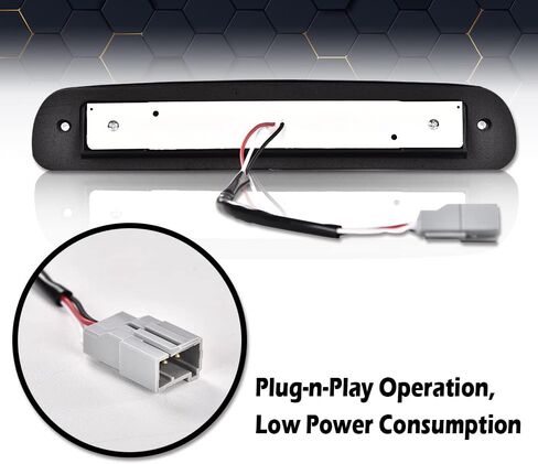LED PIT66 LED 3RD BRAKE LIGHT ، متوافق مع 93-11 FORD RANGER/FIT 99-16 FORD F250 SD F350 SD F450 SD F550 SD Third Brake Stop Lamp Horp in Kuwait