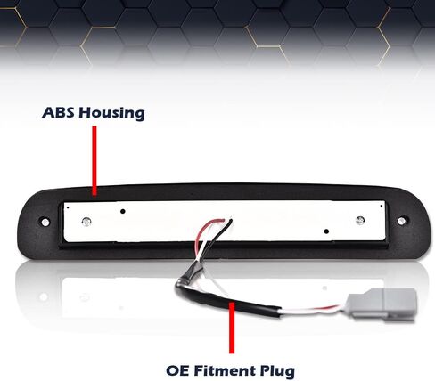 LED PIT66 LED 3RD BRAKE LIGHT ، متوافق مع 93-11 FORD RANGER/FIT 99-16 FORD F250 SD F350 SD F450 SD F550 SD Third Brake Stop Lamp Horp in Kuwait