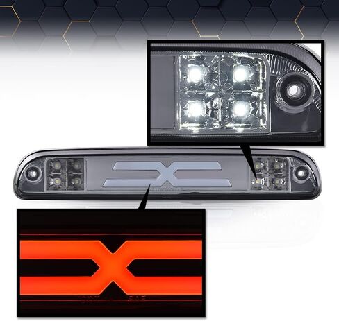 LED PIT66 LED 3RD BRAKE LIGHT ، متوافق مع 93-11 FORD RANGER/FIT 99-16 FORD F250 SD F350 SD F450 SD F550 SD Third Brake Stop Lamp Horp in Kuwait
