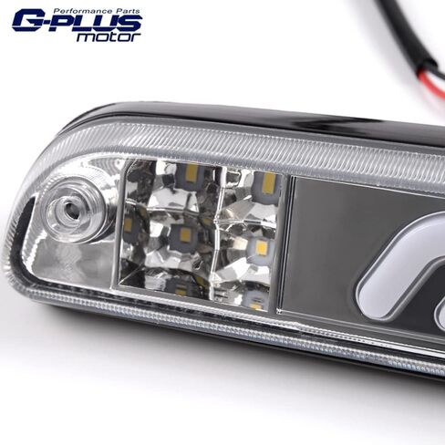 G-PLUS LED Third 3rd Brake Light High Mount Stop Light Fit For Ford F250 F350 F450 F550 Super Duty 99-16/Fit Ranger 93-11, Rear Cab Center Mount Tail Light, Clear lens Chrome Housing in Saudi Arabia