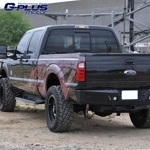 G-PLUS LED Third 3rd Brake Light High Mount Stop Light Fit For Ford F250 F350 F450 F550 Super Duty 99-16/Fit Ranger 93-11, Rear Cab Center Mount Tail Light, Clear lens Chrome Housing in Saudi Arabia