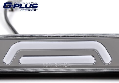 G-PLUS LED Third 3rd Brake Light High Mount Stop Light Fit For Ford F250 F350 F450 F550 Super Duty 99-16/Fit Ranger 93-11, Rear Cab Center Mount Tail Light, Clear lens Chrome Housing in Saudi Arabia