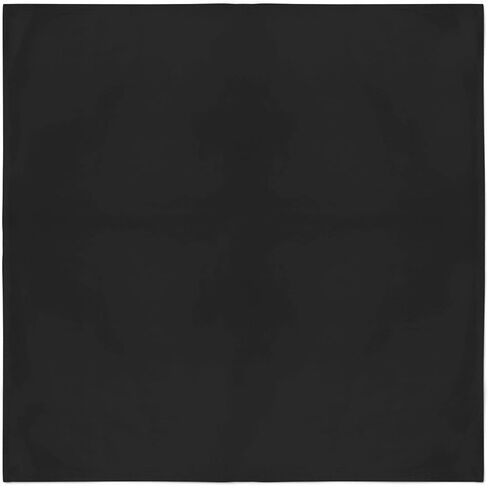 15 Pack Unisex Solid 100% Cotton Plain Bandanas - Bulk Wholesale in Kuwait