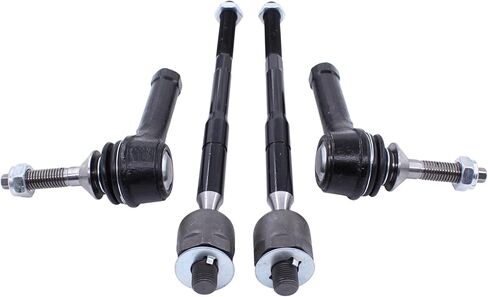 NewYall 6pc Front Left Right Inner and Outer Tie Rod End Sway Bar Link for Ford Explorer 2011-2018 in Saudi Arabia