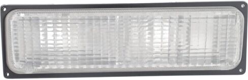 2pcs السائق اليسرى الأمامي وجانب الراكب الأيمن إشارة العدسة الإشارة ل chevy لـ C/K 1500/2500/3500 1988-1989 ، ل GMC لـ C/K 1500/2500/3500 1988-1989 in Kuwait