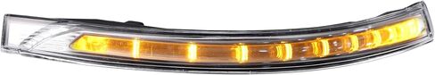 UXCELL CAR LED NO.876143W100 عرض الجانب الخلفي اليسرى مرآة الإشارة مؤشر ضوء العنبر ل KIA Sportage III SL 2010-2015 in Saudi Arabia