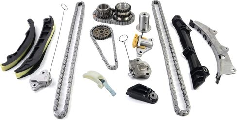 Intake & Exhaust VVT Gear Cam Phasers Adjusters Timing Chain Kit fit for 2011-23 Dodge Chrysler Jeep Ram 1500 3.6l v6 24v vvt # 5184352AF 5184370AI 5184369AH in Saudi Arabia