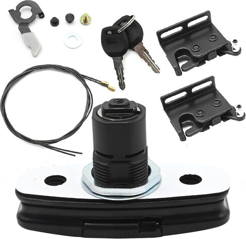 113436-100XQ Truck Hood Lock Replacement Kit, Replacement for Leer 100XL 100XQ 700, Latches Replaces 83514 83515 in Saudi Arabia