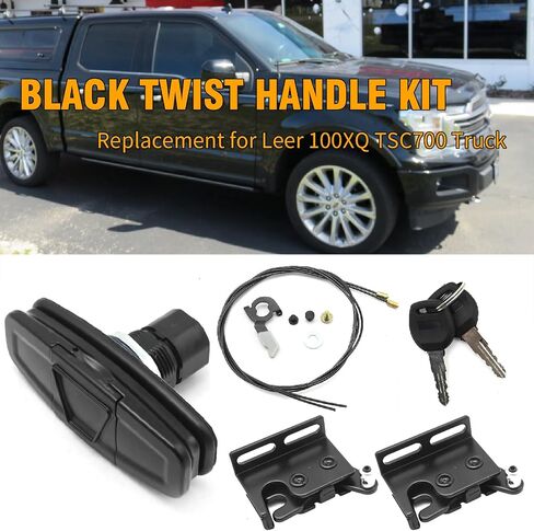 113436-100XQ Truck Hood Lock Replacement Kit, Replacement for Leer 100XL 100XQ 700, Latches Replaces 83514 83515 in Saudi Arabia
