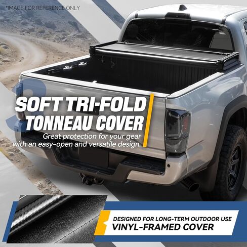 Auto Dynasty Soft Roll-up Truck Bed Tonneau Cover Compatible with 1999-2016 Ford F-250 F-350 F-450 Super Duty 6.5Ft/78Inch Fleetside Bed, Fits Dually Models, Matte Black Soft Vinyl Top in Saudi Arabia