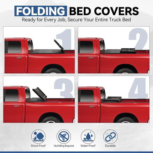 Auto Dynasty Soft Roll-up Truck Bed Tonneau Cover Compatible with 1999-2016 Ford F-250 F-350 F-450 Super Duty 6.5Ft/78Inch Fleetside Bed, Fits Dually Models, Matte Black Soft Vinyl Top in Saudi Arabia