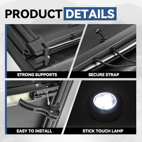 Auto Dynasty Soft Roll-up Truck Bed Tonneau Cover Compatible with 1999-2016 Ford F-250 F-350 F-450 Super Duty 6.5Ft/78Inch Fleetside Bed, Fits Dually Models, Matte Black Soft Vinyl Top in Saudi Arabia