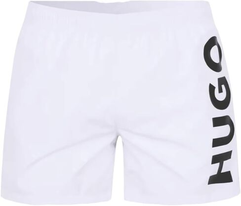 BOSS Men's Abas Vertical Logo Swim Trunks in Saudi Arabia