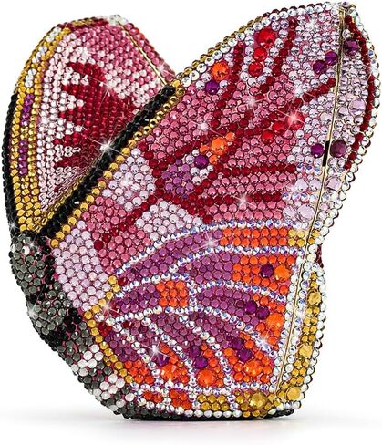 JW PEI Women's Paisley Crystal Butterfly Clutch in Saudi Arabia