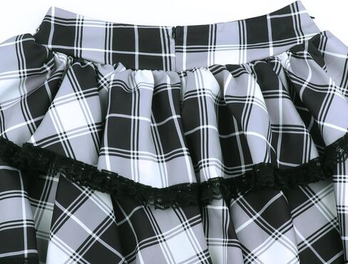 Tsmnzmu Womens Gothic Mini Traints High Weist Punk Grunge Traints Harajuku Lolita Skirt Mall Goth Emo Skirt in Saudi Arabia
