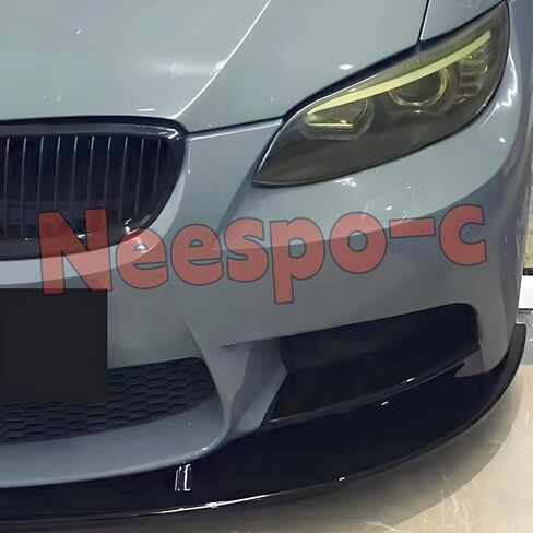 Front Bumper Lip Splitter Spoiler Compatible with BMW M3 E90 E92 E93 2008-2013 Gloss Black 4pcs M Style Air Chin Body Kit Exterior Accessories in Saudi Arabia