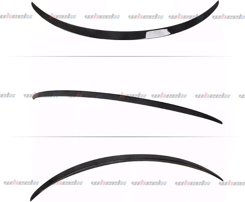 Rear Spoiler Compatible with 2020-2024 Tesla Model Y, P Style Duckbill Trunk Exterior High Kick Tail Deck Lid Splitter Wing Lip 2020 2021 2022 2023 2024 (Glossy Black) in Saudi Arabia